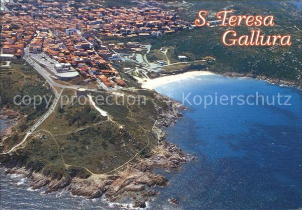 Sardegna Fliegeraufnahme S. Teresa Gallura
