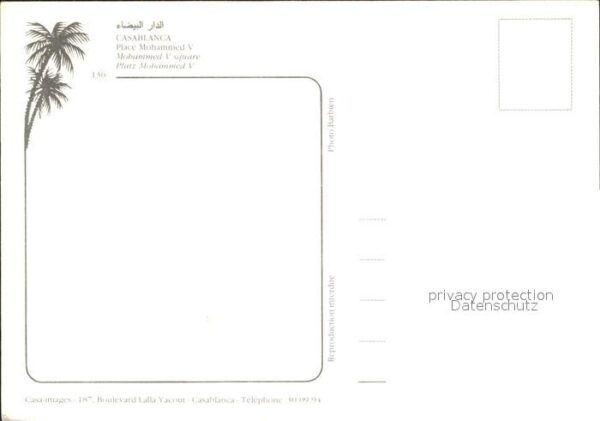 Casablanca Place Mohammed der 5. – Bild 2