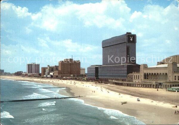 Atlantic City New Jersey Hotels Playboy Tropicana and Golden Nug