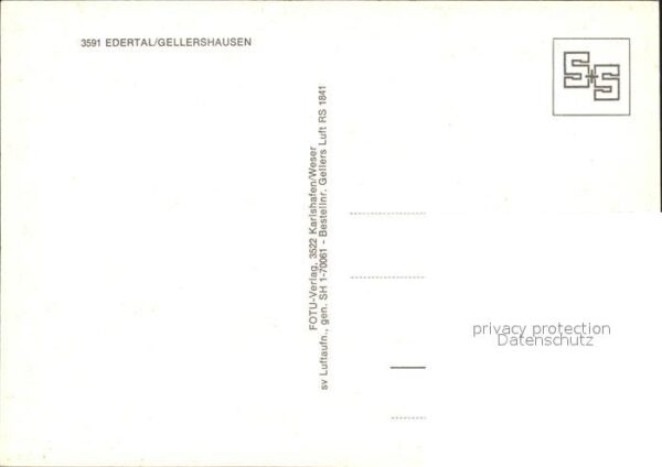 Edertal Fliegeraufnahme Gellershausen – Bild 2