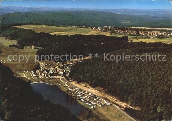 Trippstadt Fliegeraufnahme Campinghotel Sägemühle