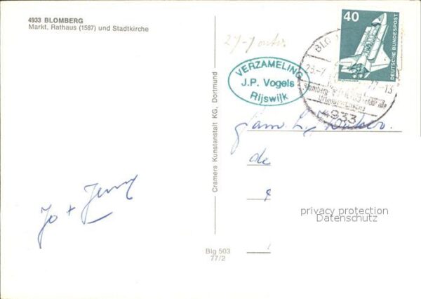 Blomberg Lippe Markt Rathaus – Bild 2