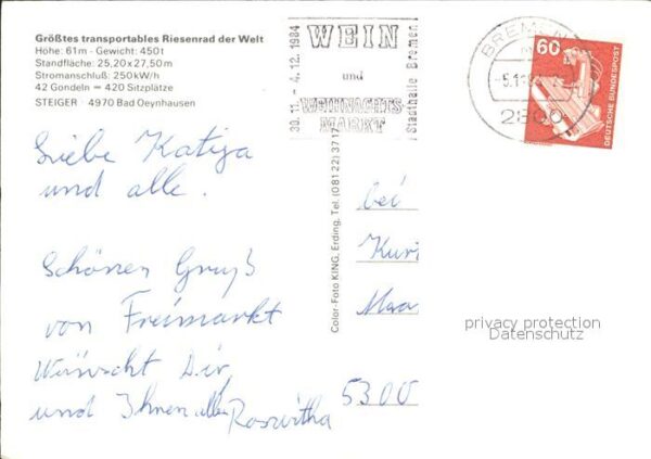 Bad Oeynhausen Steiger-Riesenrad – Bild 2