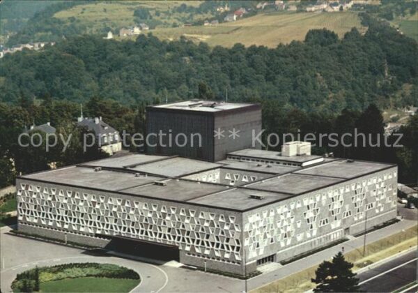 LUXEMBOURG  Luxemburg Fliegeraufnahme Robert Schumann Platz T