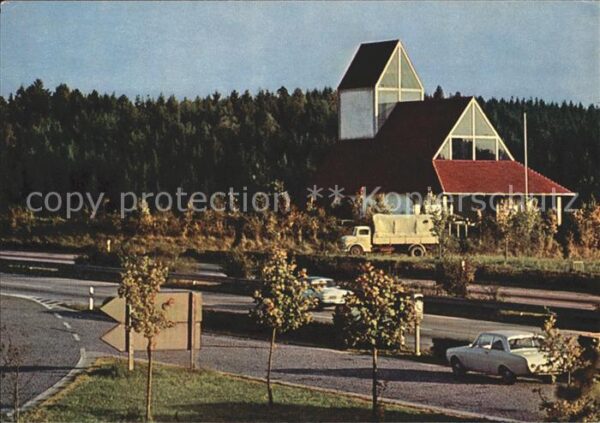 Adelsried Augsburg Autobahnkirche Maria Schutz der Reisend