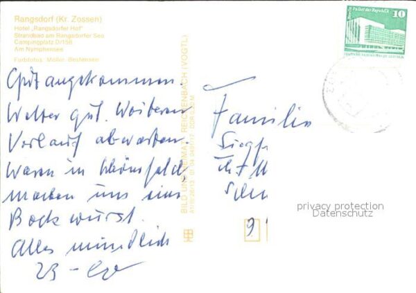Rangsdorf Hotel Rangsdorfer Hof Strandbad Camping – Bild 2