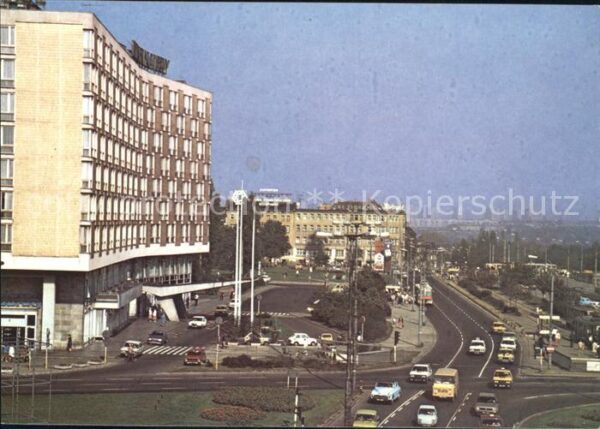 Poznan Posen Strassenpartie