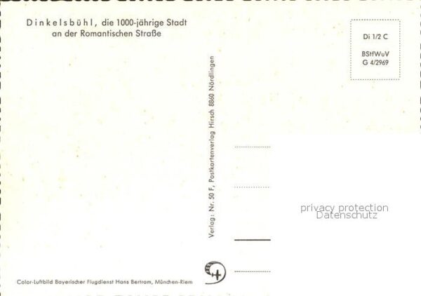 Dinkelsbuehl Fliegeraufnahme – Bild 2