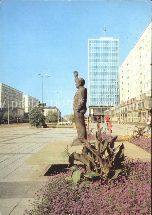 Magdeburg Erich-Weinert-Denkmal Karl-Marx-Strasse