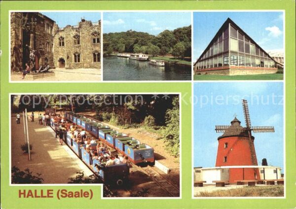 Halle Saale Windmühle Saalepartie Restaurant Felsen