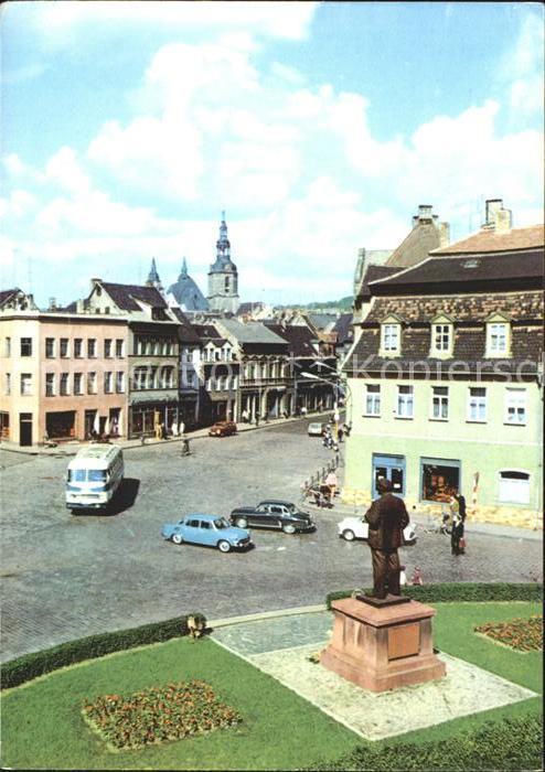Eisleben Lenindenkmal August-Bebel-Platz
