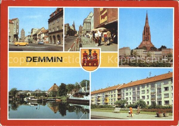 Demmin Mecklenburg Vorpommern Clara Zetkin Strasse Kaufhaus Magnet Ha