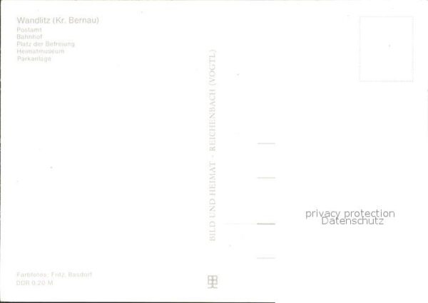 Wandlitz Postamt Bahnhof Heimatmuseum – Bild 2