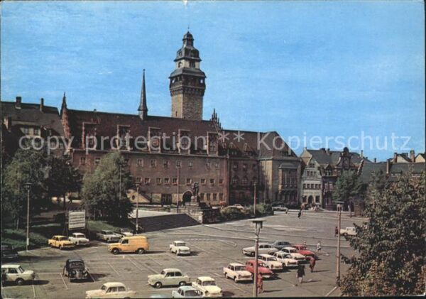 Zeitz Rathaus am Friedensplatz