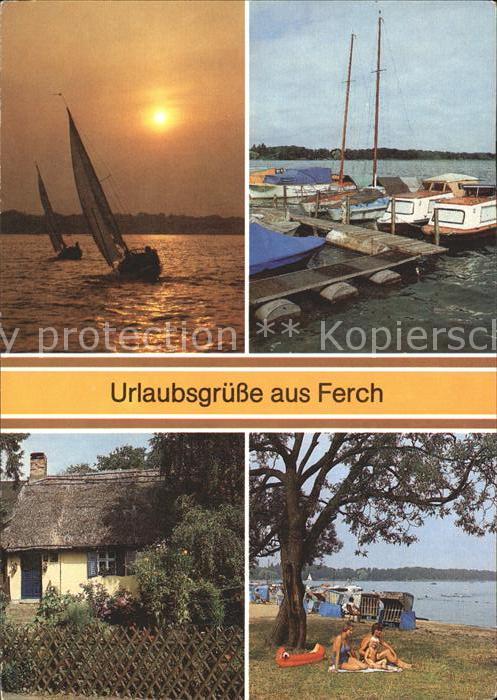 Ferch Schwielowsee altes Fischerhaus Hafen