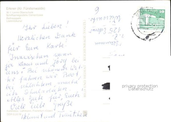 Erkner Dämeritzsee Löcknitzkanal – Bild 2