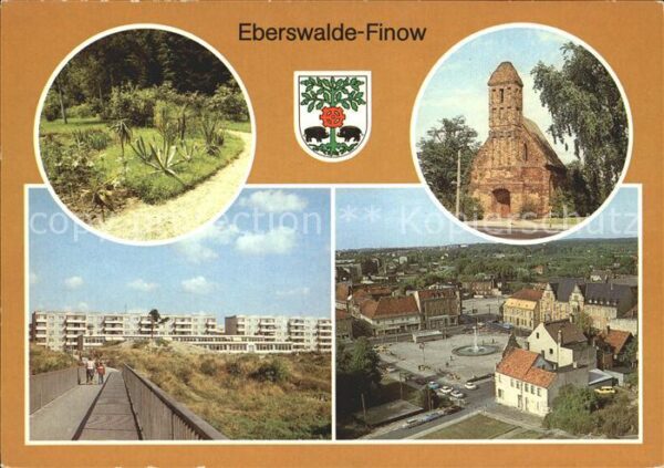 Eberswalde Botanischer Garten Konzerthalle Kirchen