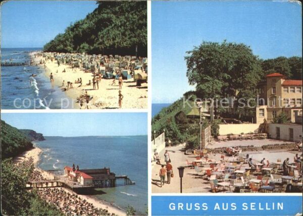 Sellin Ruegen Strand Seebrücke