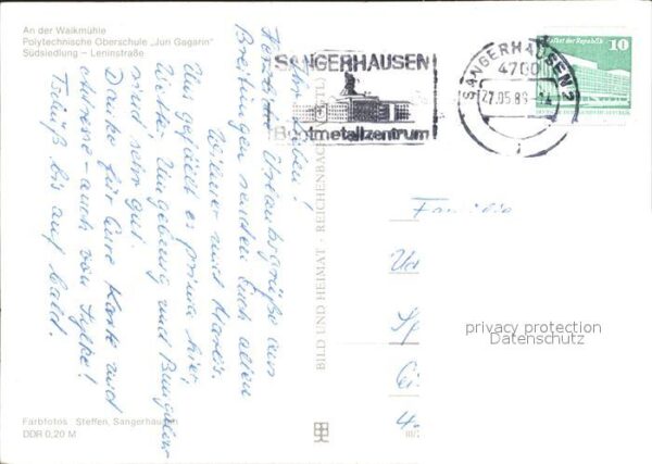 Sangerhausen Suedharz Leninstrasse – Bild 2