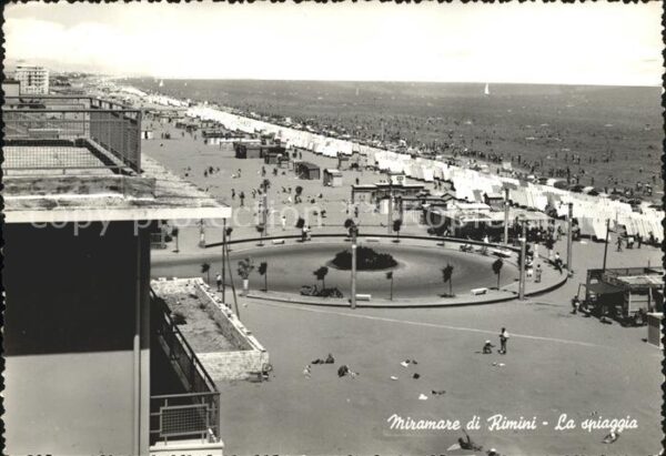 Rimini Miramare La spiaggia