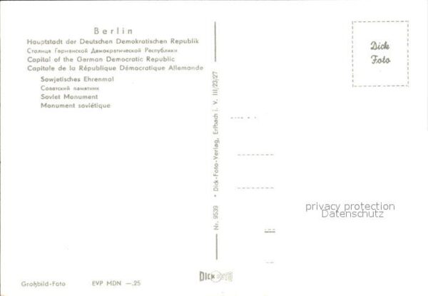 Berlin Sowjetisches Ehrenmal – Bild 2
