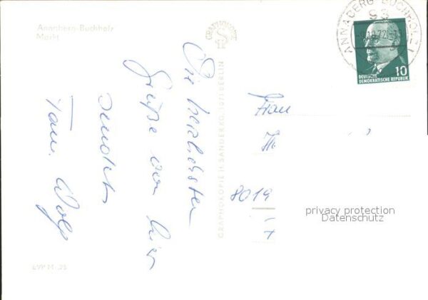 Buchholz Annaberg Markt Rathaus – Bild 2