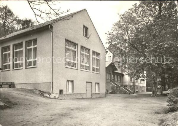 Gernrode Harz FDGB Erholungsheim Freundschaft