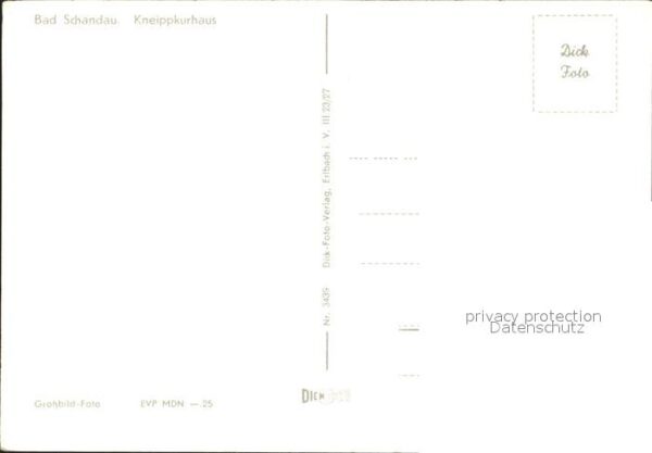 Bad Schandau Kneippkurhaus – Bild 2