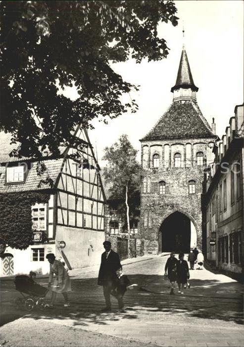Stralsund Mecklenburg Vorpommern Küter Tor