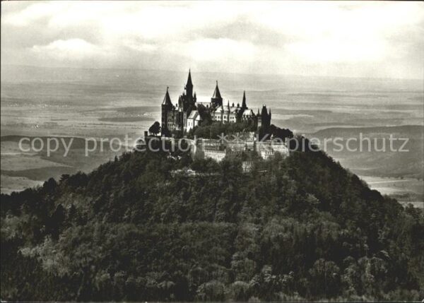 Hechingen Burg Hohenzollern Fliegeraufnahme