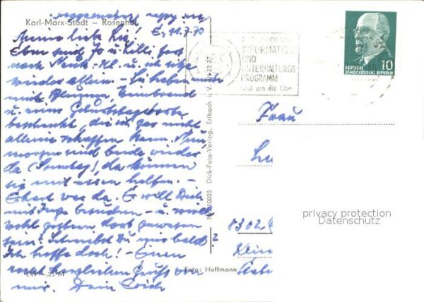 Karl-Marx-Stadt Rosenhof – Bild 2