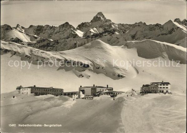 Nebelhornbahn Bergstation Berghotel Höfatsblick Edmun