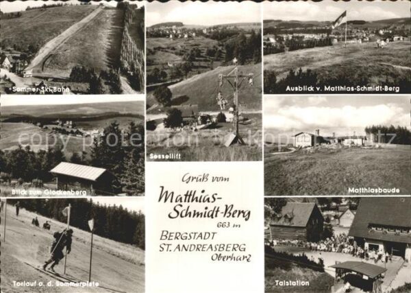 St Andreasberg Harz Sommer Skibahn Sessellift Matth Schmidt