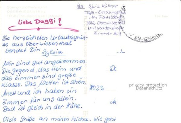Oberwiesenthal Erzgebirge FDGB Erholungsheim am Fichtelberg – Bild 2