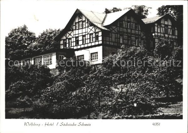 Wolfsberg Bad Schandau Hotel