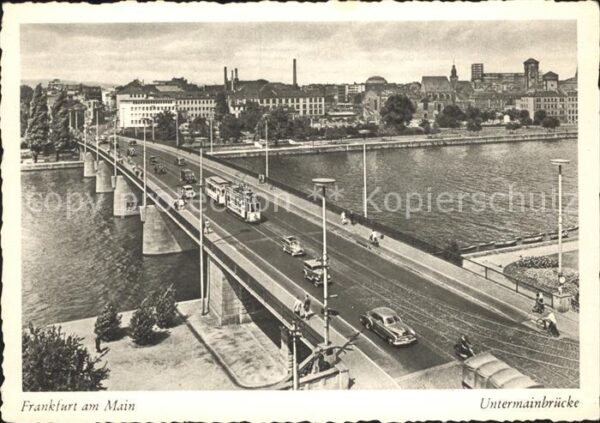 Frankfurt Main Untermainbrücke