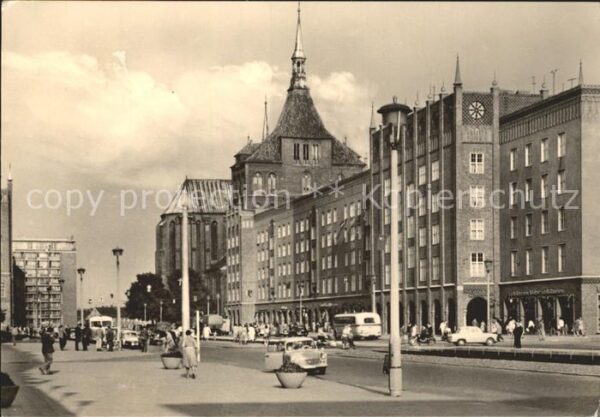 Rostock Marienkirche Lange Strasse