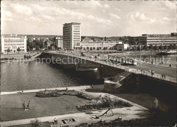 Frankfurt Main Friedensbrücke
