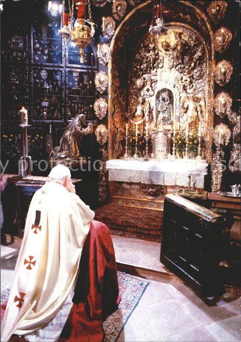 Altoetting Papstbesuch 1980 Joh Paul II in Altötti