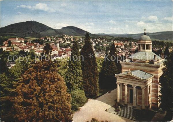 Baden-Baden mit Stourdza Kapelle
