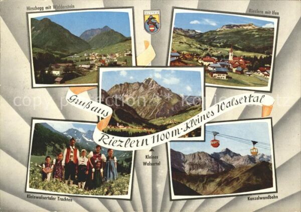 Riezlern Kleinwalsertal Vorarlberg Panorama Kleinwalser Trachten Kanzelwan