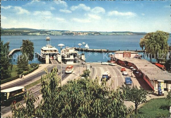 Meersburg Bodensee Auto Fähre Konstanz Meersburg
