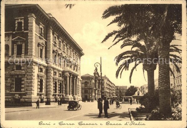 Bari Puglia Corso Cavour e Banca d_Italia