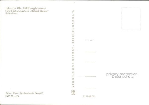 Biberau FDGB Erholungsheim Robert Stamm – Bild 2