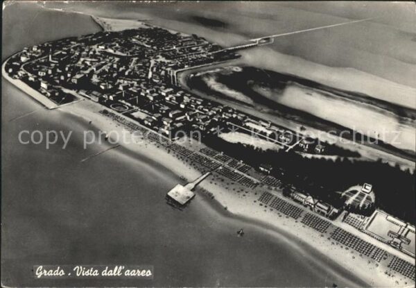 Grado Gorizia Vista dall aereo
