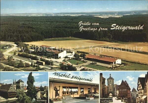 Weingartsgreuth Autobahn Rasthaus Steigerwald Fliegerau