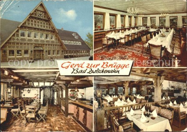 Bad Zwischenahn Restaurant Gerd zur Brügge Festsaal Jäg