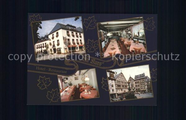 Bernkastel-Kues Hotel Restaurant Alt Kues Gastraum Spei