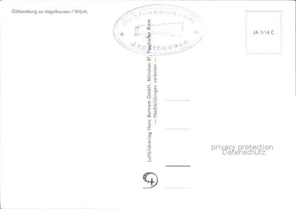 Jagsthausen Heilbronn Götzenburg Fliegeraufnahme – Bild 2