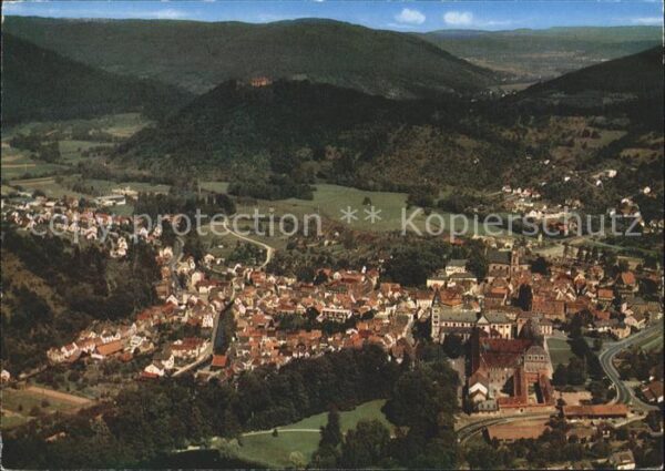 Amorbach Miltenberg Fliegeraufnahme